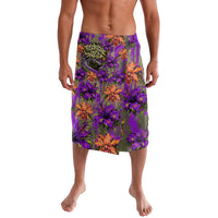 Florida Gator Wild Airboat Lavalava Tropical Hibiscus Floral Graffiti Paint Splatter Art