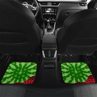 Let's Get Juicy Waterwasted Watermelon Car Mats Funny Cartoon Summer Fruit Party Art