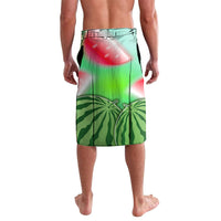 Summer Vibes Watermelon Lavalava Drinks And Fruit - Vibrant Watercolor Style - Tropical Vacation Art