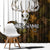 Custom Deer Hunting Skull Window Curtain with Antlers Graphic on Autumn Leaf Camo Background - Wonder Print Shop