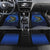 Custom Jumping Bass Fishing Car Mats with Water Splash and Lightning Background - Wonder Print Shop