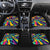 Colorful Bowling Ball and Pins Graphic Car Mats Custom with Paint Splash - Wonder Print Shop