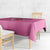 Pink and Black Bowling Tablecloth Design with Red Ball and Pins and Custom Team Name Graphic - Wonder Print Shop