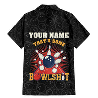 Flaming Bowling Ball Family Matching Mermaid Dress and Hawaiian Shirt with Strike Explosion and Funny Quote Graphic on Bowling - Wonder Print Shop