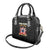 Flaming Bowling Ball Shoulder Handbag with Strike Explosion and Funny Quote Graphic on Bowling - Wonder Print Shop