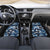 Blue Camouflage Pattern Car Mats with Bowling Pins and Ball Graphic Design - Wonder Print Shop