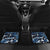 Blue Camouflage Pattern Car Mats with Bowling Pins and Ball Graphic Design - Wonder Print Shop