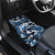 Blue Camouflage Pattern Car Mats with Bowling Pins and Ball Graphic Design - Wonder Print Shop