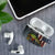 Pike Fishing AirPods Case with American Flag and Realistic Fish Scale Texture Design - Wonder Print Shop
