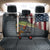 Pike Fishing Back Car Seat Cover with American Flag and Realistic Fish Scale Texture Design - Wonder Print Shop