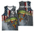 Pike Fishing Basketball Jersey with American Flag and Realistic Fish Scale Texture Design - Wonder Print Shop