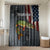 Pike Fishing Bathroom Set with American Flag and Realistic Fish Scale Texture Design - Wonder Print Shop