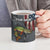 Pike Fishing Ceramic Mug with American Flag and Realistic Fish Scale Texture Design - Wonder Print Shop