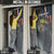 Pike Fishing Door Cover with American Flag and Realistic Fish Scale Texture Design - Wonder Print Shop