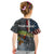 Pike Fishing Kid T Shirt with American Flag and Realistic Fish Scale Texture Design - Wonder Print Shop