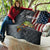 Pike Fishing Quilt with American Flag and Realistic Fish Scale Texture Design - Wonder Print Shop