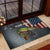 Pike Fishing Rubber Doormat with American Flag and Realistic Fish Scale Texture Design - Wonder Print Shop