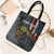 Pike Fishing Tote Bag with American Flag and Realistic Fish Scale Texture Design - Wonder Print Shop