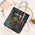 Pike Fishing Tote Bag with American Flag and Realistic Fish Scale Texture Design - Wonder Print Shop