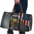 Pike Fishing Travel Bag with American Flag and Realistic Fish Scale Texture Design - Wonder Print Shop