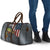 Pike Fishing Travel Bag with American Flag and Realistic Fish Scale Texture Design - Wonder Print Shop