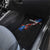 American Flag Smoke Trail Car Mats with Dartboard and Crossed Darts Graphic Design - Wonder Print Shop