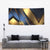 Angry Bowling Ball and Pins Tapestry with Blue and Gold Metallic Stripe Graphic Design - Wonder Print Shop