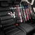 Distressed American Flag Back Car Seat Cover with Bowling Pins and Ball Vertical Stripe Design - Wonder Print Shop