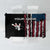 Distressed American Flag Tablecloth with Bowling Pins and Ball Vertical Stripe Design - Wonder Print Shop
