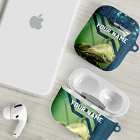 Catfish and Underwater Scene Design AirPods Case with Forest Background and Fishing Theme Elements - Wonder Print Shop