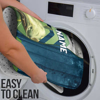 Catfish and Underwater Scene Design Bathroom Set with Forest Background and Fishing Theme Elements - Wonder Print Shop