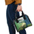 Catfish and Underwater Scene Design Shoulder Handbag with Forest Background and Fishing Theme Elements - Wonder Print Shop