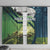 Catfish and Underwater Scene Design Window Curtain with Forest Background and Fishing Theme Elements - Wonder Print Shop