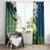 Catfish and Underwater Scene Design Window Curtain with Forest Background and Fishing Theme Elements - Wonder Print Shop