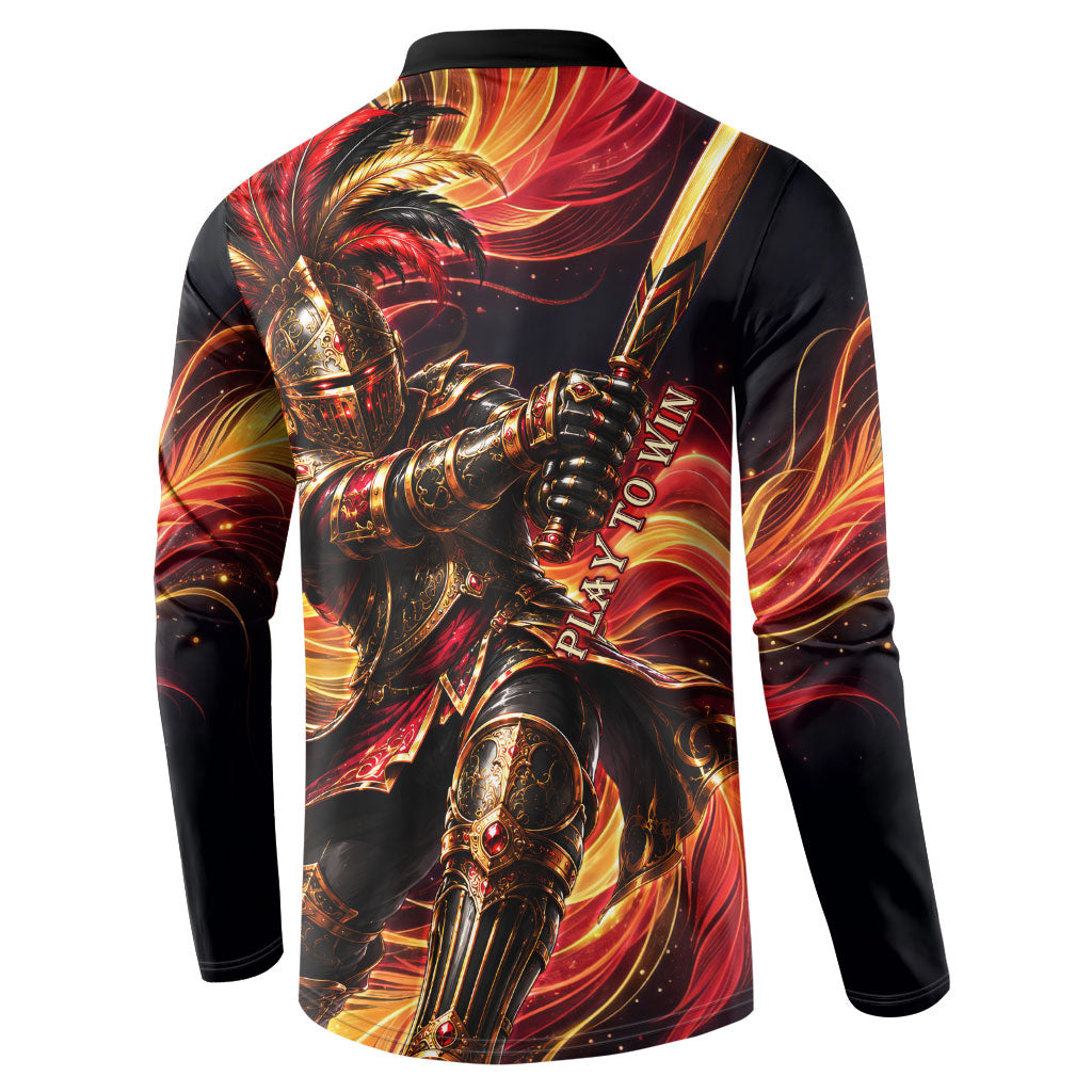 Trinbago Knight Riders Cricket Button Sweatshirt Trinidad and Tobago Fiery Knight Warrior Bat Flame