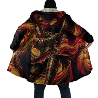Trinbago Knight Riders Cricket Cloak Trinidad and Tobago Fiery Knight Warrior Bat Flame