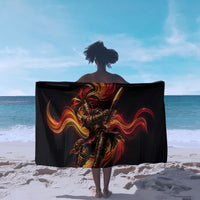 Trinbago Knight Riders Cricket Sarong Trinidad and Tobago Fiery Knight Warrior Bat Flame
