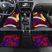 Trinbago Knight Riders Cricket Car Mats Trinidad and Tobago Unleash The Knight Brush Stroke