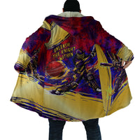 Trinbago Knight Riders Cricket Cloak Trinidad and Tobago Unleash The Knight Brush Stroke