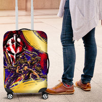 Trinbago Knight Riders Cricket Luggage Cover Trinidad and Tobago Unleash The Knight Brush Stroke