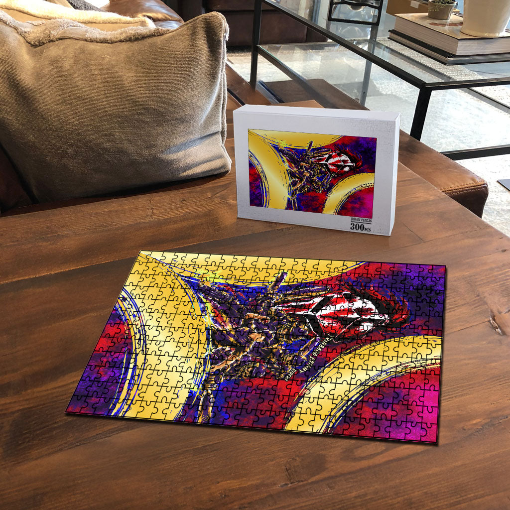 Trinbago Knight Riders Cricket Puzzle Trinidad and Tobago Unleash The Knight Brush Stroke