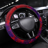 Trinbago Knight Riders Cricket Steering Wheel Cover Trinidad and Tobago Unleash The Knight Brush Stroke