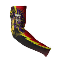 Trinidad and Tobago Cricket Arm Sleeves Trinbago Knight Riders - Ride Or Die Comic Halftone