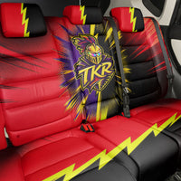 Trinidad and Tobago Cricket Back Car Seat Cover Trinbago Knight Riders - Ride Or Die Comic Halftone