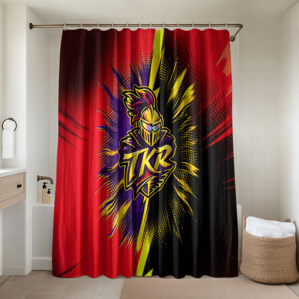 Trinidad and Tobago Cricket Bathroom Set Trinbago Knight Riders - Ride Or Die Comic Halftone
