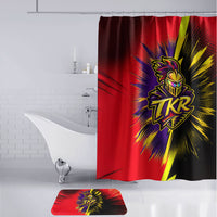 Trinidad and Tobago Cricket Bathroom Set Trinbago Knight Riders - Ride Or Die Comic Halftone