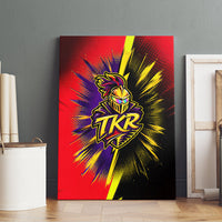 Trinidad and Tobago Cricket Canvas Wall Art Trinbago Knight Riders - Ride Or Die Comic Halftone
