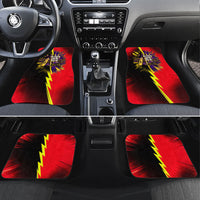 Trinidad and Tobago Cricket Car Mats Trinbago Knight Riders - Ride Or Die Comic Halftone