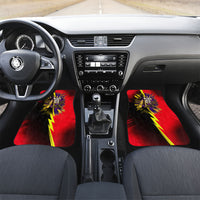 Trinidad and Tobago Cricket Car Mats Trinbago Knight Riders - Ride Or Die Comic Halftone