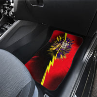 Trinidad and Tobago Cricket Car Mats Trinbago Knight Riders - Ride Or Die Comic Halftone